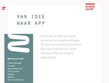 Tablet Screenshot of dwvd.nl
